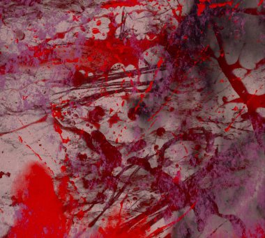 Metin için yeri olan boya lekeleriyle soyut arkaplan  