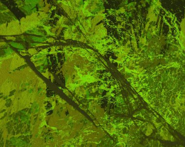 metin için alan ile arka planda soyut renkli lekeler