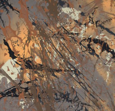 Metin için yeri olan boya lekeleriyle soyut arkaplan   