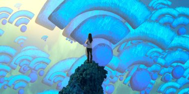 havuzda noel ağacı