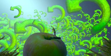 soyut renkli arkaplan, alanı kopyala