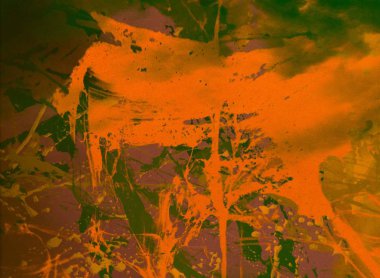 Boya lekeleriyle soyut arkaplan