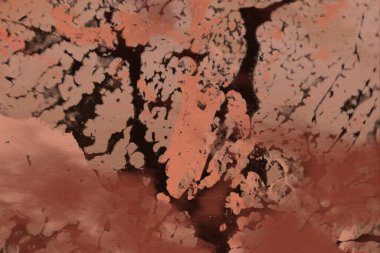 Arkaplanda soyut renkli lekeler