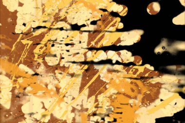 Metin için yeri olan boya lekeleriyle soyut arkaplan  