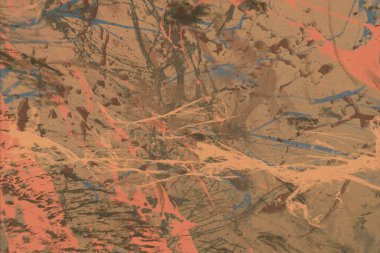 Arkaplanda soyut renkli lekeler   