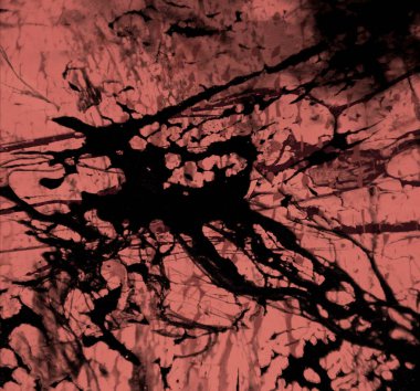 Arkaplanda soyut renkli lekeler