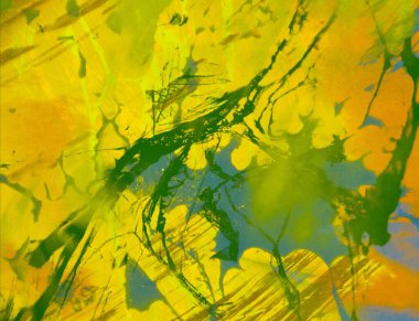 Boya lekeleriyle soyut arkaplan