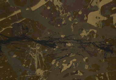 Arkaplanda soyut renkli lekeler            