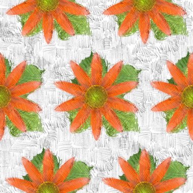 Renkli çiçek doku arka plan 