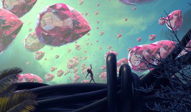 arka planda kırmızı gül