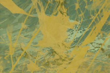 Metin için yeri olan boya lekeleriyle soyut arkaplan