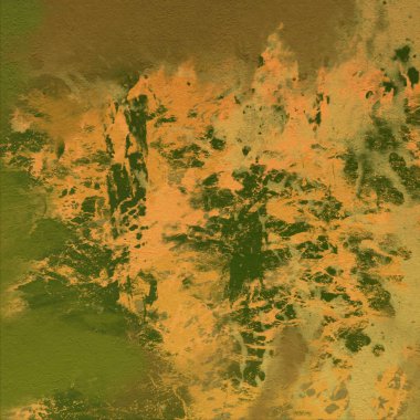 metin için alan ile arka planda soyut renkli lekeler