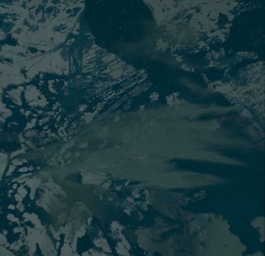 Metin için yeri olan boya lekeleriyle soyut arkaplan