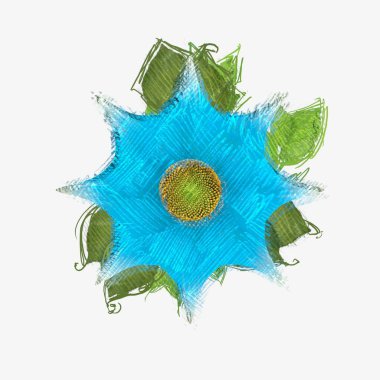 Renkli çiçek doku arka plan 