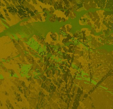 Metin için yeri olan boya lekeleriyle soyut arkaplan