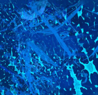 Metin için yeri olan boya lekeleriyle soyut arkaplan