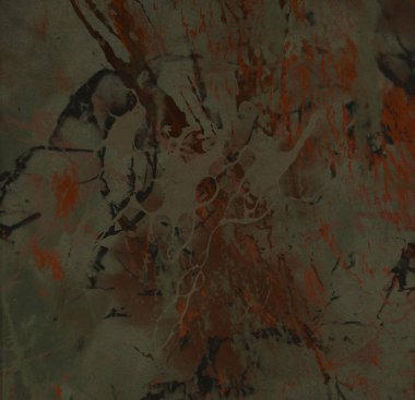 Arkaplanda soyut renkli lekeler