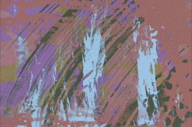 Metin için yeri olan boya lekeleriyle soyut arkaplan 