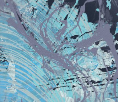 Arkaplanda soyut renkli lekeler