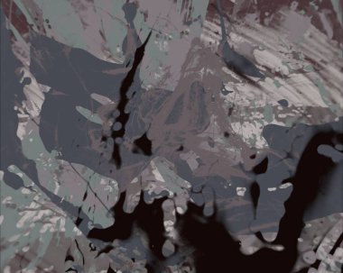 Metin için yeri olan boya lekeleriyle soyut arkaplan