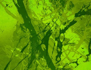 metin için alan ile arka planda soyut renkli lekeler