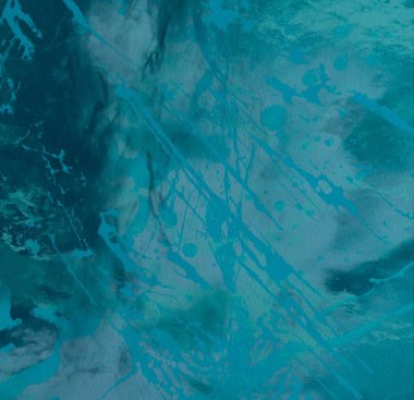 Arkaplanda soyut renkli lekeler            