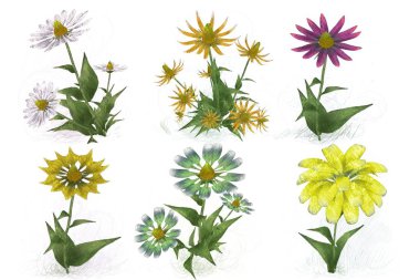 Çiçeklerle kusursuz desen