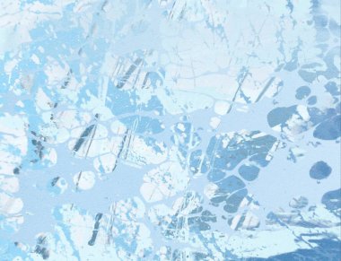 Metin için yeri olan boya lekeleriyle soyut arkaplan