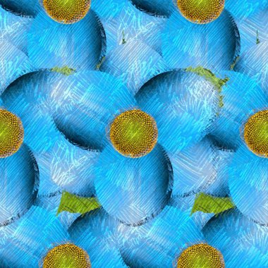 Renkli çiçek doku arka plan 