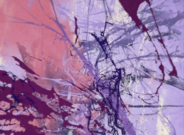 Boya lekeleriyle soyut arkaplan 