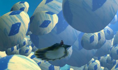 gökyüzü ile beyaz arka plan