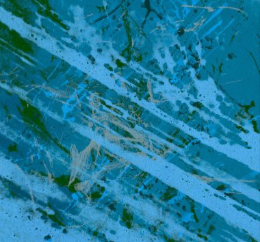 Metin için yeri olan boya lekeleriyle soyut arkaplan