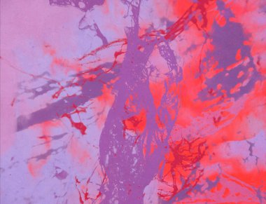 metin için alan ile arka planda soyut renkli lekeler