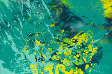 Arkaplanda soyut renkli lekeler