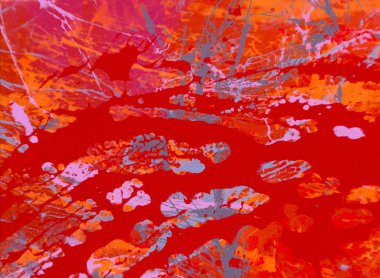 Boya lekeleriyle soyut arkaplan