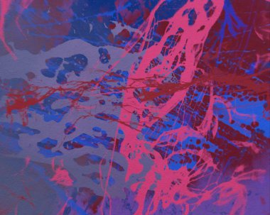 Boya lekeleriyle soyut arkaplan