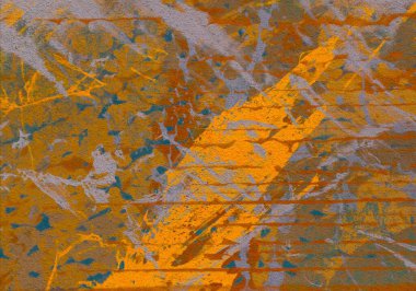 Metin için yeri olan boya lekeleriyle soyut arkaplan