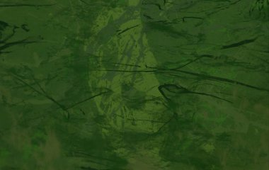 metin için alan ile arka planda soyut renkli lekeler