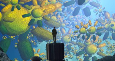 Yaz arka plan ağaç ile