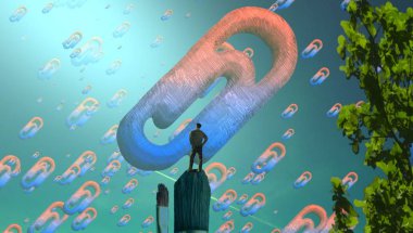 metin için alanı olan soyut kavramsal yaratıcı arkaplan 