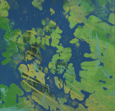 Arkaplanda soyut renkli lekeler 