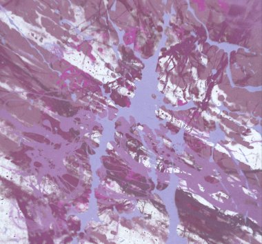 Metin için yeri olan boya lekeleriyle soyut arkaplan   