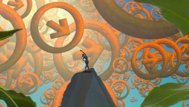 Çiçek desenli soyut arkaplan