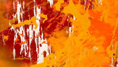 Arkaplanda soyut renkli lekeler