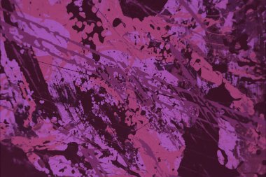 Metin için yeri olan boya lekeleriyle soyut arkaplan