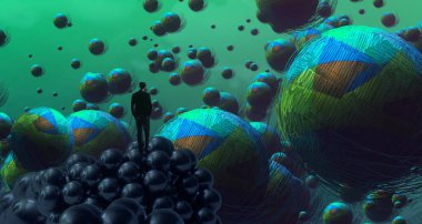 soyut yaratıcı sanat arka plan