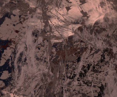 Metin için yeri olan boya lekeleriyle soyut arkaplan