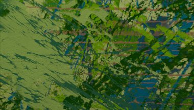 Metin için yeri olan boya lekeleriyle soyut arkaplan