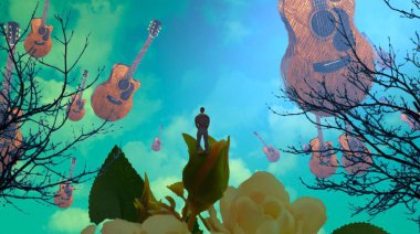 Ormandaki güzel kız