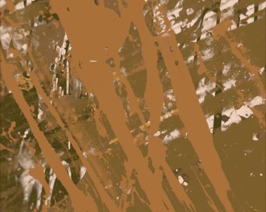 metin için alan ile arka planda soyut renkli lekeler